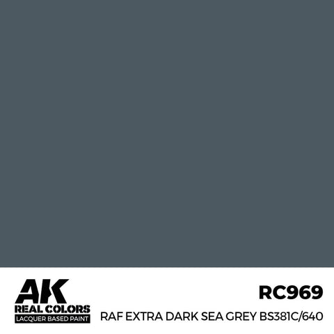 AK Real Color RAF Extra Dark Sea Grey BS381C/640