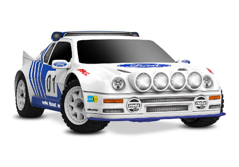 Traxxas 1/16 RS200 Mini Rally VXL-3S 4x4 RTR - White