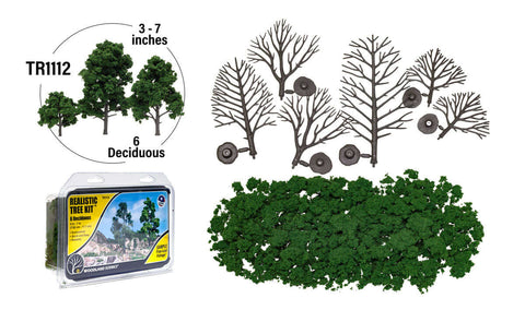 A 3-7" REALISTIC TREE KITS (6) priced at $29.50 available from Echelon Hobbies