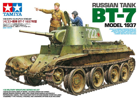 Tamiya 1/35 RUSSIAN TANK BT-7 MODEL 1937