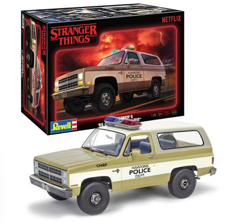 Revell 1/25 Jim Hopper'S 1985 K5 Chevy Blazer - Stranger Things