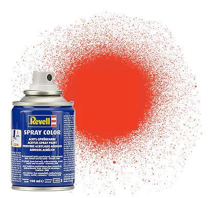 Revell Acrylic 100Ml Spray Lumin Orange Matte