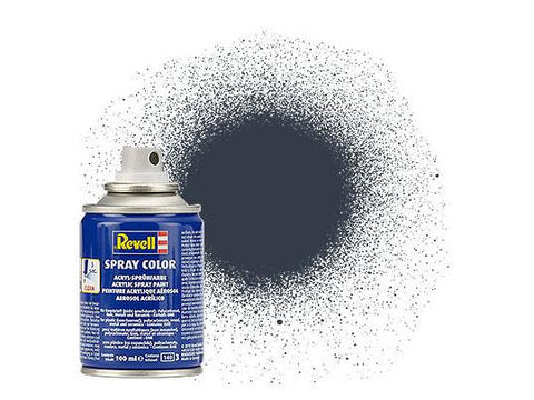 Revell Acrylic 100Ml Spray Tank Grey Matte