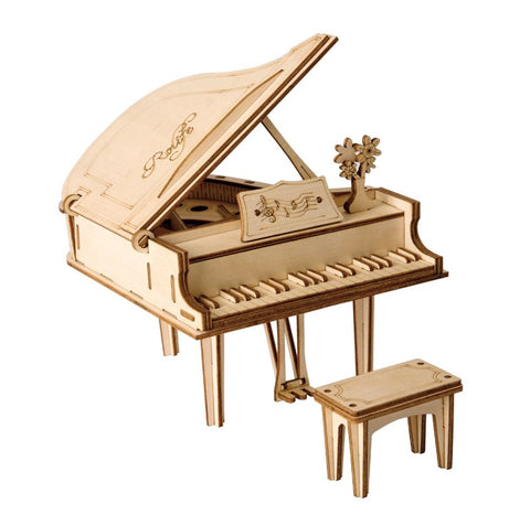 A Rolife Grand Paino 3D Wooden Puzzle priced at $18.99 available from Echelon Hobbies