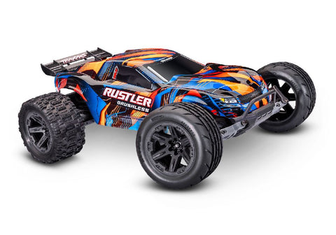 Traxxas 1/10 Rustler HD VX3 BL 2WD RTR