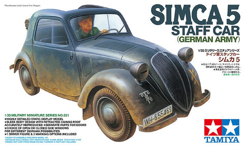 1/35 Tamiya Simca 5 German Staff Car