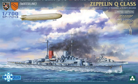 A Takom 1/700 SMS Luetzow & SMS Derfflinger & Zeppelin Q priced at $99.99 available from Echelon Hobbies