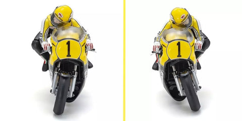 Kyosho 1/8 RC Electric Powered Motorcycles Hanging On Racer Series YAMAHA YZR500 1978 Kit