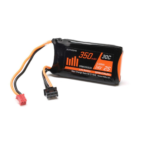 Spektrum 350mAh 2S 7.4V LiPo with PH2.0 2pin Power