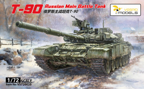 Vespid Models 1/72 T-90 Russian Main Battle Tank