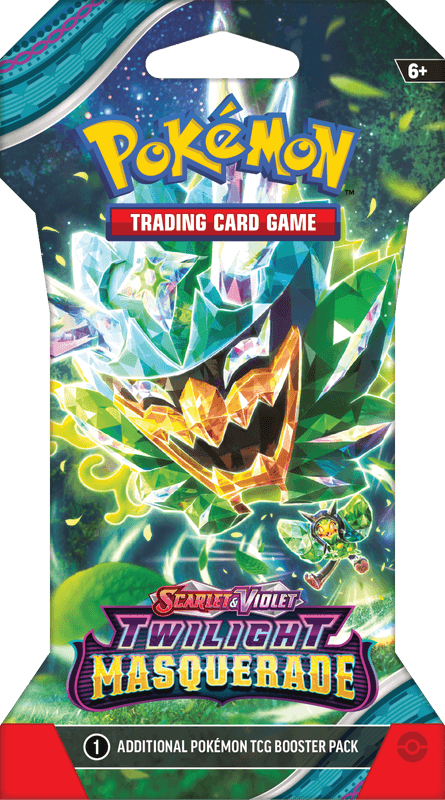 A POKEMON SV6 TWILIGHT MASQUERADE PACK priced at $6.49 available from Echelon Hobbies