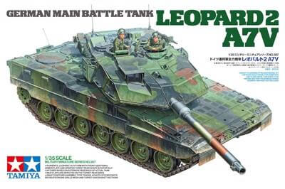 A Tamiya 1/35 Leopard 2 A7V priced at $89.99 available from Echelon Hobbies