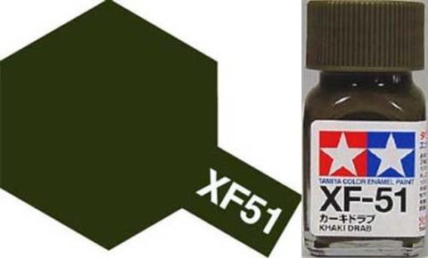 Tamiya Enamel Xf-51 Flat Khaki DrabÊ