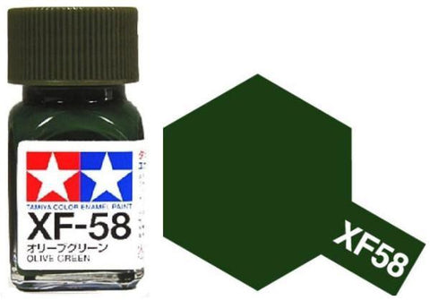 Tamiya Enamel Xf-58 Flat Olive Green