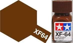 Tamiya Enamel Xf-64 Flat Red BrownÊ