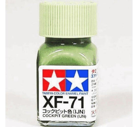 Tamiya Enamel Xf-71 Flat Cockpit Green Ijn