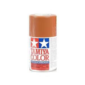 A Tamiya Ps-14 Copper Polycarbonate Spray priced at $10.99 available from Echelon Hobbies