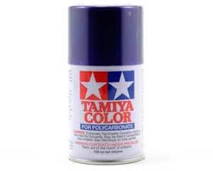 A Tamiya Ps-18 Metallic Purple Polycarbonate Spray priced at $10.99 available from Echelon Hobbies