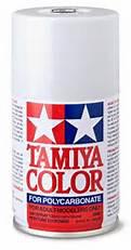 A Tamiya Ps-1 White Polycarbonate Spray priced at $10.99 available from Echelon Hobbies