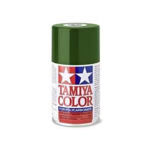 A Tamiya Ps-22 Racing Green Polycarbonate Spray priced at $10.99 available from Echelon Hobbies