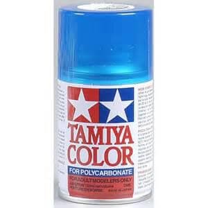 A Tamiya Ps-39 Translucent Lt Blue Polycarbonate Spray priced at $10.99 available from Echelon Hobbies