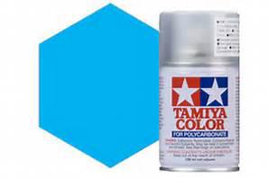 A Tamiya Ps-3 Light Blue Polycarbonate Spray priced at $10.99 available from Echelon Hobbies