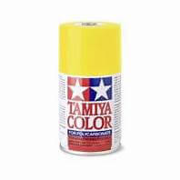 A Tamiya Ps-6 Yellow Polycarbonate Spray priced at $10.99 available from Echelon Hobbies