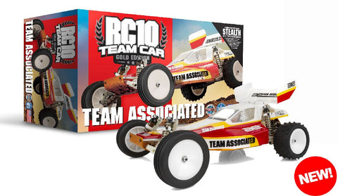 Team Associated 1/10 RC10 2wd Team Car Gold Edition Kit