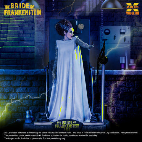 X-Plus 1/8 The Bride of Frankenstein Plastic Model Kit