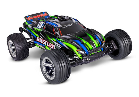 Traxxas 1/10 Rustler 2WD BL-2S Clipless