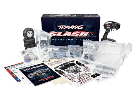 Traxxas 1/10 Slash 2WD BL-2S HD Clipless Short Course Truck Unassembled Kit