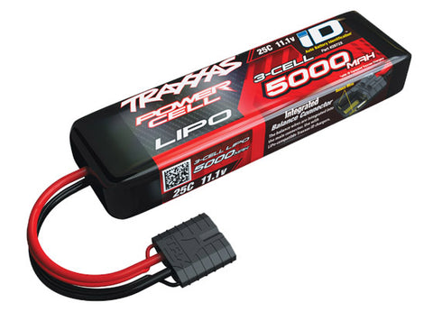 Traxxas 5000mAh 3S 11.1V 25C LiPo iD Connector Soft Case - 2872X