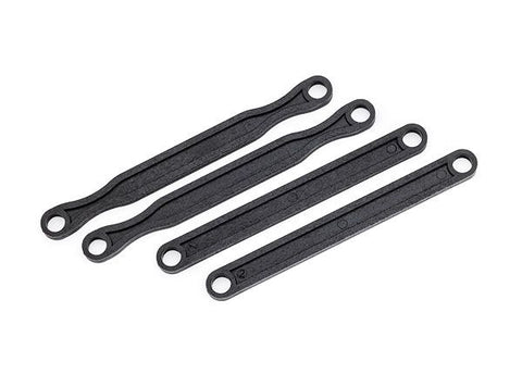 Traxxas Camber Link Set Plastic/ Non-Adjustable F&R Black - 6748 blk