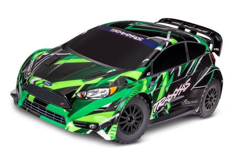 A Traxxas Ford Fiesta Rally VXL 4X4 priced at $609.98 available from Echelon Hobbies