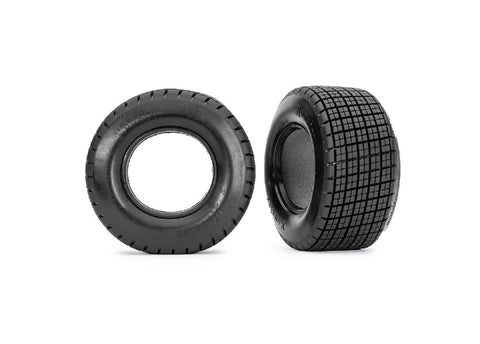 Traxxas Hoosier Dual-Profile Dirt Oval Tires & Foam Inserts - 10470x