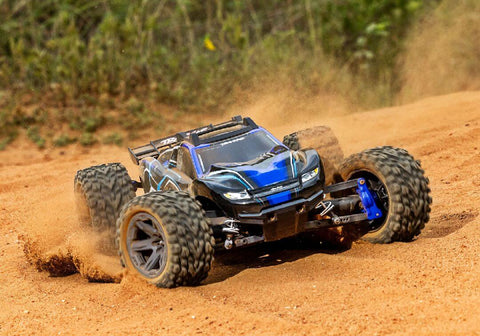 A Traxxas Rustler 1/10 4X4 BL-2s Brushless Stadium Truck RTR priced at $469.98 available from Echelon Hobbies