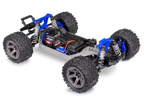 A Traxxas Rustler 1/10 4X4 BL-2s Brushless Stadium Truck RTR priced at $469.98 available from Echelon Hobbies