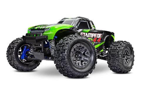 A Traxxas Stampede 1/10 4X4 BL-2S Brushless Monster Truck RTR priced at $489.98 available from Echelon Hobbies