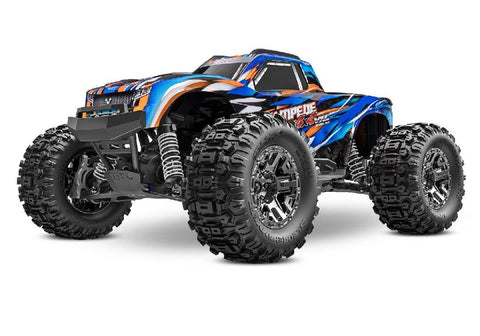 A Traxxas Stampede VXL Brushless 1/10 4X4 Monster Truck priced at $609.98 available from Echelon Hobbies