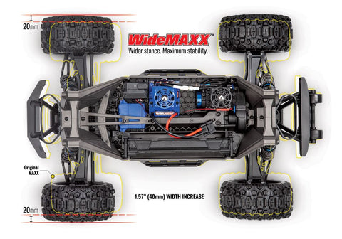 Traxxas Maxx 4S V2 Brushless Monster Truck w/ WideMaxx