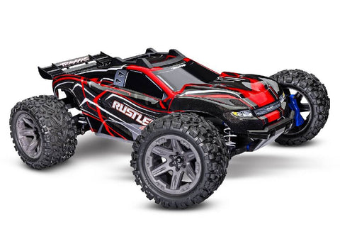 A Traxxas Rustler 1/10 4X4 BL-2s Brushless Stadium Truck RTR priced at $469.98 available from Echelon Hobbies