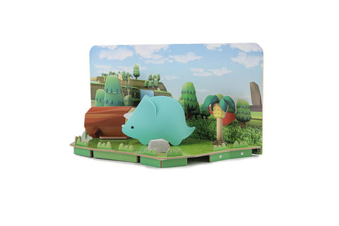 Tricera - Magnetic 3D Puzzle Diorama