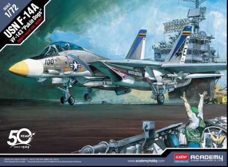 Academy 1/72 USN F-14A VF-143 Pukin Dogs