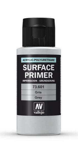 VALLEJO GREY PRIMER ACRYLIC-POLIURETHAN 60ml 73.601