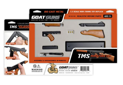 GoatGuns WW2 TMS Replica Metal Diecast Black