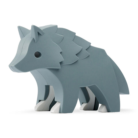 Wolf - Magnetic 3D Puzzle Diorama