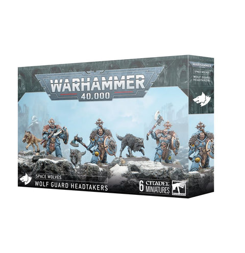 40K Space Wolves Wolf Guard Headtakers