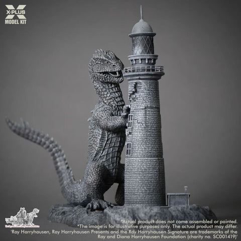 X-PLUS 1/72 Ray Harryhausen's Rhedosaurus Plastic Model Kit