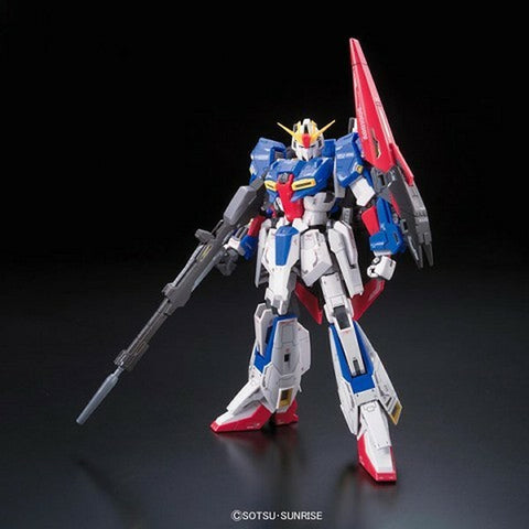 A Bandai RG 1/144 #10 Zeta Z Gundam priced at $49.95 available from Echelon Hobbies