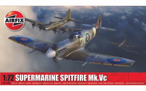 A Airfix 1/72 Supermarine Spitfire Mk.Vc priced at $22.99 available from Echelon Hobbies